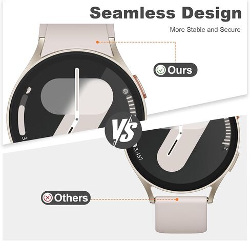 Easuny 6 Pack No Gap Bands متوافق مع Samsung Galaxy Watch 7 6 5 4 Fe 40mm 44mm ، أحزمة رياضية من السيليكون الناعمة لمراقبة Galaxy 5 Pro 45mm ، 6 4 كلاسيكي 47 مم 43 مم 46 مم 42 مم للرجال للنساء in Saudi Arabia