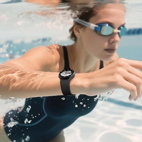Easuny 6 Pack No Gap Bands متوافق مع Samsung Galaxy Watch 7 6 5 4 Fe 40mm 44mm ، أحزمة رياضية من السيليكون الناعمة لمراقبة Galaxy 5 Pro 45mm ، 6 4 كلاسيكي 47 مم 43 مم 46 مم 42 مم للرجال للنساء in Saudi Arabia