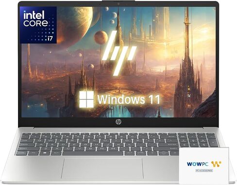 HP Pavilion 15.6 "جهاز كمبيوتر محمول للأعمال والمنزل الطالب | Intel Core I7-1255u قوي حتى 4.7 جيجا هرتز | 32 جيجا بايت ذاكرة الوصول العشوائي - 1TB تخزين (512GB PCIE SSD و 512GB خارجي) | كاميرا الويب | WIN11 PRO | in Kuwait