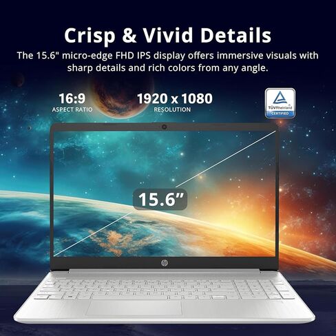 HP Pavilion 15.6 "جهاز كمبيوتر محمول للأعمال والمنزل الطالب | Intel Core I7-1255u قوي حتى 4.7 جيجا هرتز | 32 جيجا بايت ذاكرة الوصول العشوائي - 1TB تخزين (512GB PCIE SSD و 512GB خارجي) | كاميرا الويب | WIN11 PRO | in Kuwait