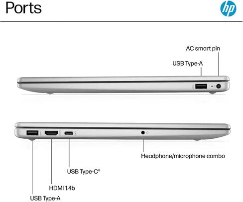 HP Pavilion 15.6 "جهاز كمبيوتر محمول للأعمال والمنزل الطالب | Intel Core I7-1255u قوي حتى 4.7 جيجا هرتز | 32 جيجا بايت ذاكرة الوصول العشوائي - 1TB تخزين (512GB PCIE SSD و 512GB خارجي) | كاميرا الويب | WIN11 PRO | in Kuwait