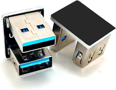 USB 3.0 Pluge 180 270 ° USB Adapter USB قابس إلى Ty> pe a female 90 ° Cable U Content (UP) in Saudi Arabia