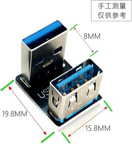 USB 3.0 Pluge 180 270 ° USB Adapter USB قابس إلى Ty> pe a female 90 ° Cable U Content (UP) in Saudi Arabia