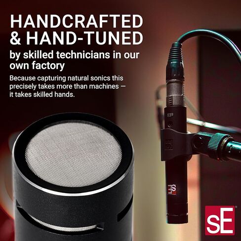 SE ELECTRONICS - RN17 Rupert Neve Signature Small Diaphragm Microphone with Changeable Capsule in Kuwait