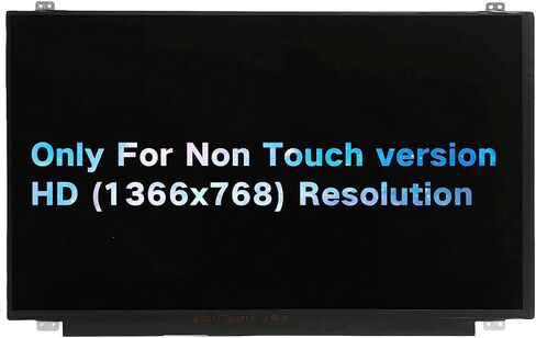 Daplinno 15.6" LCD Replacement for HP 15-DA0005DS 15-DA0006DS LCD Screen Display 30 pins Panel HD(1366x768) (Only for Non Touch Version) in Saudi Arabia