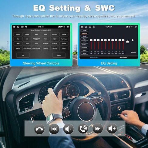Car Radio for Ford Fusion 2013 2014 2015 2015 Stereo ، ترقية شاشة تعمل باللمس 9 بوصات للاطلاع على Fusion Mondeo Android مع Carplay Wireless Apple و Android Auto و GPS و WiFi و Bluetooth و FM و EQ و SWC in Saudi Arabia