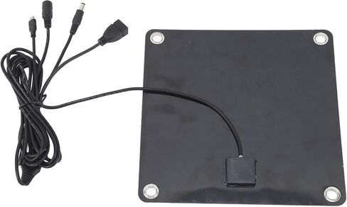 مروحة تعمل بالطاقة الشمسية ، 10W Coop Coop Fans Attic مع لوحة محمولة بحجم 8 بوصات لـ Shed Garage Backyard Camping في الهواء الطلق منازل الكلب الأليفة في الهواء الطلق in Saudi Arabia