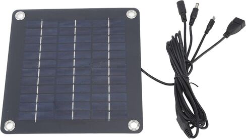 مروحة تعمل بالطاقة الشمسية ، 10W Coop Coop Fans Attic مع لوحة محمولة بحجم 8 بوصات لـ Shed Garage Backyard Camping في الهواء الطلق منازل الكلب الأليفة في الهواء الطلق in Saudi Arabia