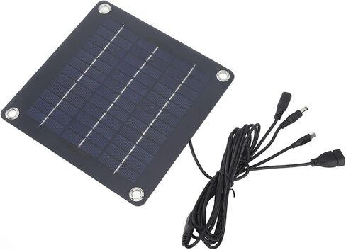 مروحة تعمل بالطاقة الشمسية ، 10W Coop Coop Fans Attic مع لوحة محمولة بحجم 8 بوصات لـ Shed Garage Backyard Camping في الهواء الطلق منازل الكلب الأليفة في الهواء الطلق in Saudi Arabia