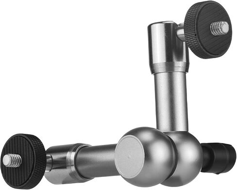 Diyeeni 360 ° Ball Head Camera Mount Bracket ، تصميم الأخدود على شكل U ، حامل شاشة ، متوافق مع قوس الكاميرا ، المصباح ، مصباح LED ، شاشة LCD (11 بوصة RJ088) in Saudi Arabia