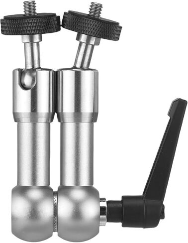Diyeeni 360 ° Ball Head Camera Mount Bracket ، تصميم الأخدود على شكل U ، حامل شاشة ، متوافق مع قوس الكاميرا ، المصباح ، مصباح LED ، شاشة LCD (11 بوصة RJ088) in Saudi Arabia