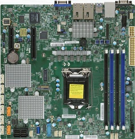 Supermicro Micro ATX DDR4 LGA 1151 Motherboards X11SSH-CTF-O in Saudi Arabia