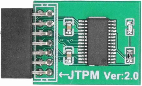 وحدة TPM ، 14 دبوس للوحدة TPM 2.0 واجهة LPC واجهة تشفير قوي TPM لوحة للأخضر ، الوحدة النمطية ، اللوحات الأم للكمبيوتر in Saudi Arabia
