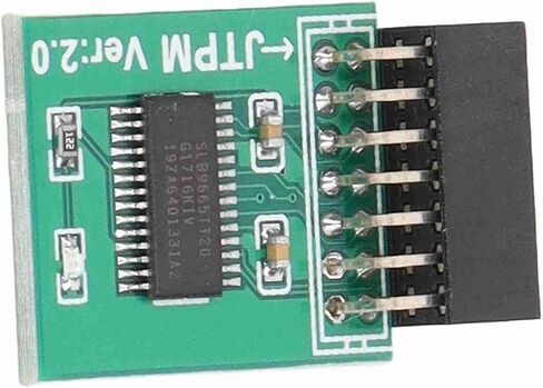 وحدة TPM ، 14 دبوس للوحدة TPM 2.0 واجهة LPC واجهة تشفير قوي TPM لوحة للأخضر ، الوحدة النمطية ، اللوحات الأم للكمبيوتر in Saudi Arabia