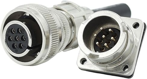 VG95234 16S-1S 16S-1P Bayonet Connector MS3108A MS3102A MS3106A 7 PIN Core Plug-in Socket MIL-DTL-2015 16-1 16-1S 16-1P TYPE (MS3106A-16S-1S) in Saudi Arabia
