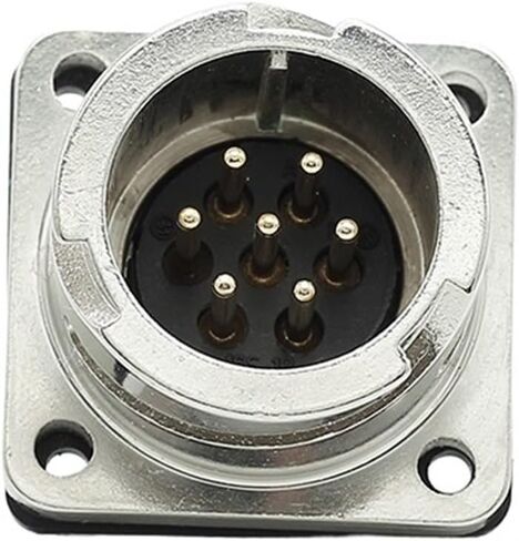 VG95234 16S-1S 16S-1P Bayonet Connector MS3108A MS3102A MS3106A 7 PIN Core Plug-in Socket MIL-DTL-2015 16-1 16-1S 16-1P TYPE (MS3106A-16S-1S) in Saudi Arabia