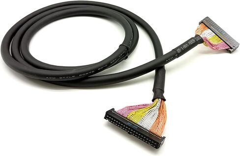 PLC Connection Cable 10 20 30 34 40 50 64 Core Pin IDC Terminal Block Multi-core Signal Shielding Wire FC-2.54 Connector(3Meter,IDC20-IDC20) in Saudi Arabia