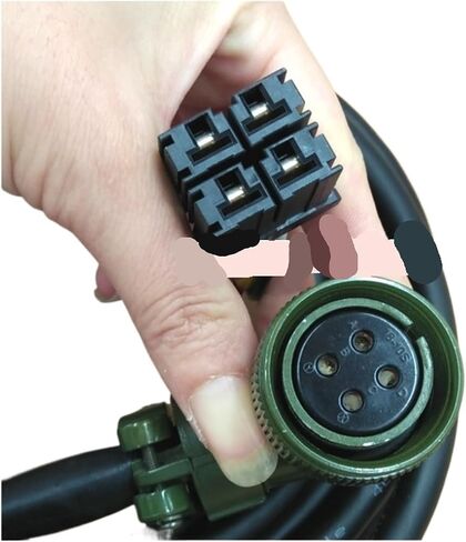 Servo Motor Power Line 18-10S Power Plug-in D-5 4-core Cable(8M) in Saudi Arabia