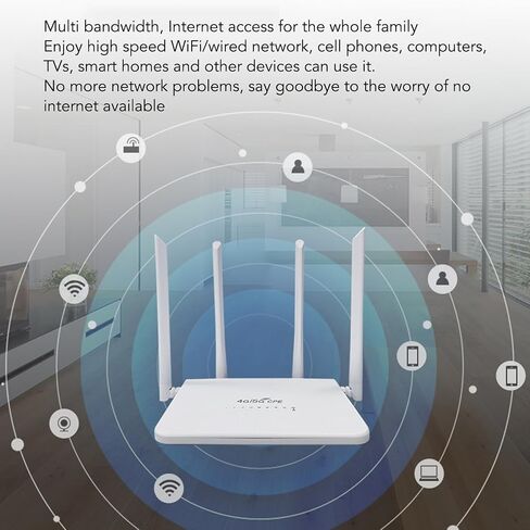 سلك 4G LTE أقل مع فتحة بطاقة SIM ، قم بإلغاء تأمين سلك المحمول أقل من نقطة ساخنة للإخلاص 300 ميجابت في الثانية مع 4 5dbi هوائيات لآسيا (القابس الأمريكي 100‑240V) in Kuwait