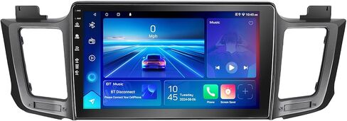 5G WIFI (6) سيارة راديو CAR لـ Toyota RAV4 2013-2018 ، Android13/Wireless Carplay/Android Auto/Touch Screen/GPS Campility/Bluetooth/FM/HD Camera (2ram+64rom) in Kuwait