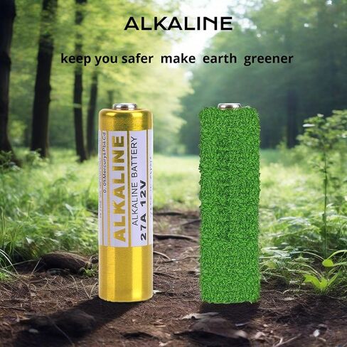 27A A27 12V Battery القلوي 5 حزمة ، بطاريات إثبات تسرب طويلة الأمد لكرات الباب عن بُعد FOBS ، MN27 12 Volt 5 Count in Kuwait