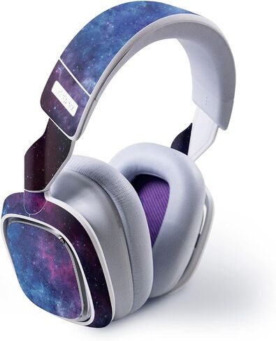 Mayyskins Skin متوافق مع Astro A30 Wireless Gaming Headset - Nebula | غلاف الالتفاف الواقي ، الدائم ، والفريد من نوعه | من السهل تطبيق الأنماط وإزالتها وتغييرها | صنع في الولايات المتحدة in Saudi Arabia