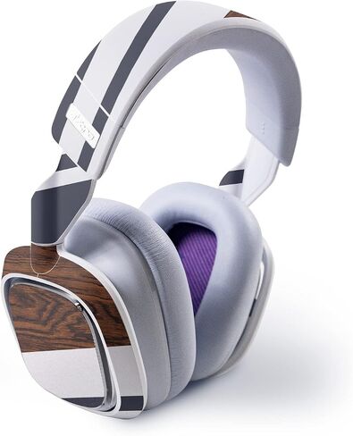 MightySkins Skin Compatible with Astro A30 Wireless Gaming Headset - Wood Formal | Protective, Durable, and Unique Vinyl Decal wrap Cover | Easy to Apply, Remove, and Change Styles | Made in The USA in Saudi Arabia