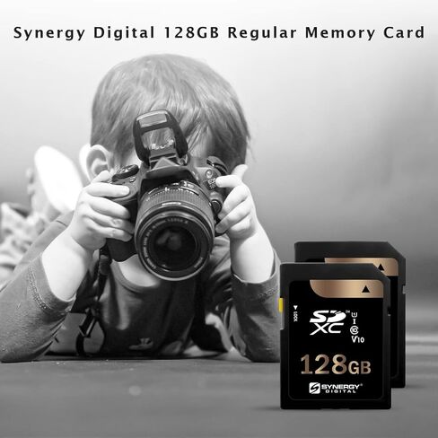 تعمل بطاقة ذاكرة Synergy Digital Digital Camcorder ، مع Canon XA11 Compact Full HD Camcorder ، 128GB Secure Digital (SDXC) CARD 10 CARMER in Saudi Arabia