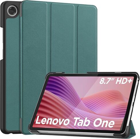 للحصول على علامة التبويب Lenovo One 8.7 Case 2025 ، مع تلقائي للنوم/الاستيقاظ ، غلاف حالة لوحي قذيفة ضوئية ضئيلة لـ Lenovo Tab One Tb305fu ، Black in Kuwait