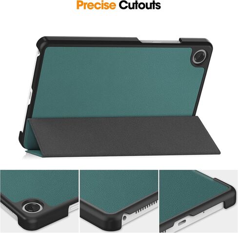 للحصول على علامة التبويب Lenovo One 8.7 Case 2025 ، مع تلقائي للنوم/الاستيقاظ ، غلاف حالة لوحي قذيفة ضوئية ضئيلة لـ Lenovo Tab One Tb305fu ، Black in Kuwait