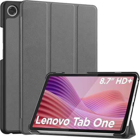 للحصول على علامة التبويب Lenovo One 8.7 Case 2025 ، مع تلقائي للنوم/الاستيقاظ ، غلاف حالة لوحي قذيفة ضوئية ضئيلة لـ Lenovo Tab One Tb305fu ، Black in Kuwait