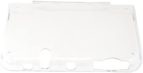 Clear Crystal Protective Case with Rigid Plastic Shell Skin for Nintendo New 3DS LL 3DS XL Protect from Scratches in Saudi Arabia