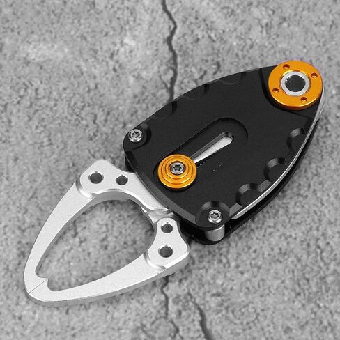 Zerone Fish Lip Gripper, Lightweight Portable Aluminum Alloy Fishing Lip Grip Sea Saltwater Fish Grabber Clamp Trigger Compact Fishing Tackle Tool Accessory(Black) in Saudi Arabia