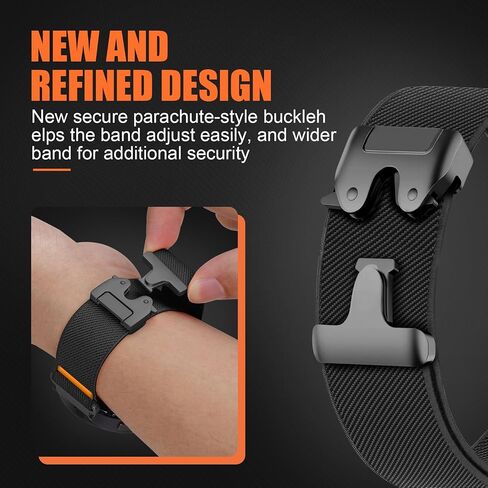 Stretchy Nylon Bands for Garmin Fenix 8 51mm Band/Fenix 5X/Fenix 7X/6X/5X Plus/6X Pro for Men,Quickfit 26mm Watch Band Fabric Replacement Sports Strap for Garmin Tactix Delta/EPIX Pro 51mm/Enduro 3 in Kuwait