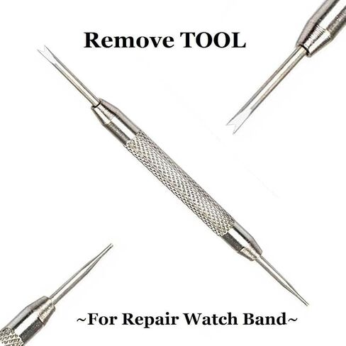 Galaxy Watch 8 40/44mm Bands Adapters+Galaxy Watch 8 Classic 46mm Watch Pins+Spring Bar Tool, Metal Stainless Steel Connection Adapter for Samsung Watch 8/8Classic Band Connector in Saudi Arabia