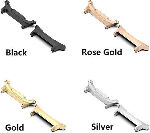 Galaxy Watch 8 40/44mm Bands Adapters+Galaxy Watch 8 Classic 46mm Watch Pins+Spring Bar Tool, Metal Stainless Steel Connection Adapter for Samsung Watch 8/8Classic Band Connector in Saudi Arabia