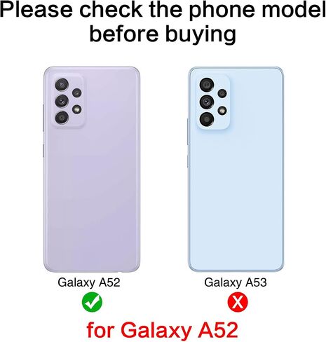 2PCS Galaxy A53 Back Rear Camera Lens Glass Replacement, ASDAWN Back Lens Glass for Samsung Galaxy A53 6.5 inches All Carriers with Free Lens Film + Installation Manual + Repair Tool Set in Saudi Arabia