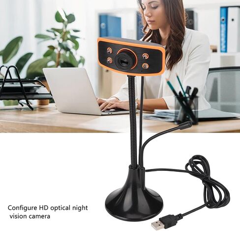 كاميرا الكمبيوتر ، 1080p HD Desktop Webcam كاميرا USB الخارج in Kuwait