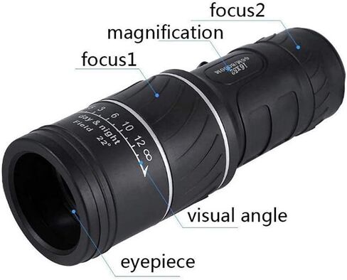 16 × 52 أحادي الطاقة أحادية الطاقة أحادية الطاقة HD HD ZOOM FMC TELISTING TELESCOPE Outsid in Kuwait