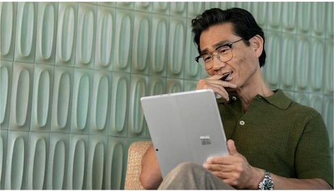 Microsoft Surface Pro 10 Tablet - 13" - vPro Technology - 16 GB - 256 GB SSD - Windows 11 Pro - 5G - Platinum in Saudi Arabia