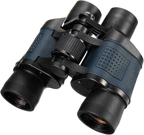 أحاديات التلسكوب عالية الطاقة 60x60/80x80/20x50 ثنائية الأنبوب/تكبير المنظار اليوم/Travel Outdoor Telescope +حقيبة ، تلسكوبات تلسكوب فلكي لعلم الفلك البالغ مناظير البالغين in Saudi Arabia