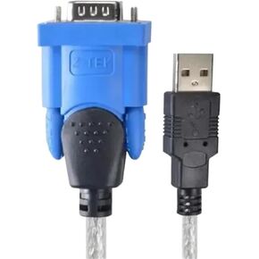 كابل تحويل الصف الصناعي USB إلى RS232 المنفذ التسلسلي Z-TEK Universal Programming Line USB-232 in Kuwait