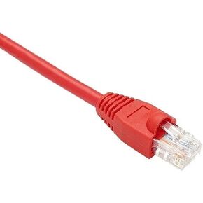 Unirise ، USA UNIRISE USA LLC CAT6 محمي Gigabit Ethernet CABLE CABLE UTP Red Snagless 2ft in Saudi Arabia