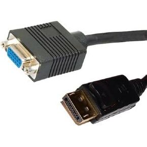 10 في. DisplayPort ذكر إلى محول VGA 10in. in Kuwait
