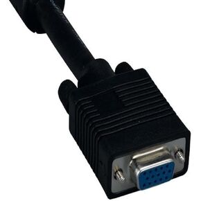 10 أقدام من SVGA HD15 ذكر إلى كابل تمديد مراقبة الإناث مع الفريت in Kuwait