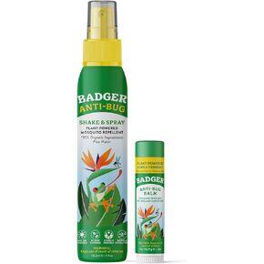 Badger Bug Repellent Stick, Organic Deet Free Mosquito Repellent with Citronella & Lemongrass, Easy to Use Travel Size, Natural Insect Repellent for Kids and Adults, 0.6 oz in Kuwait