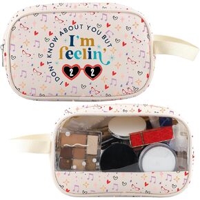 XYANFA I'm Feeling 22 Makeup Bag 22 Birthday Gift Singer Fans Gift Singer's Merchandise (feelin' 22) in Kuwait