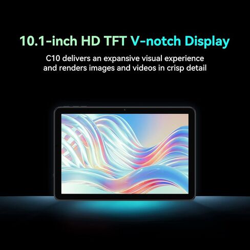 Foxx C10 2-in-1 Smart Call Calling أقراص 10.1 "HD كبير 6000 مللي أمبير في الساعة بطارية مزدوجة 8 ميجابكسل كاميرات رباعية النواة. in Saudi Arabia