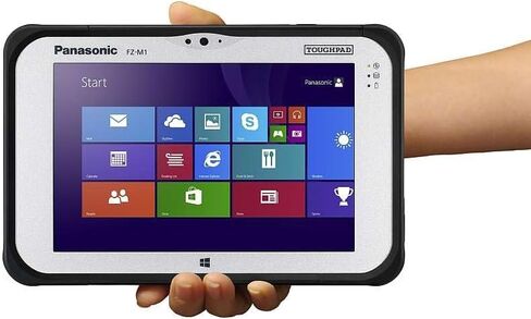 Panasonic Toughpad FZ-M1 MK2, Intel Core m5-6Y57 1.10GHz 7-inch WXGA Multi Touch, 8GB, 256GB SSD, 2D Bar Laser, Bridge Battery, Windows 11 Pro (Renewed) in Saudi Arabia