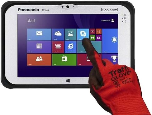 Panasonic Toughpad FZ-M1 MK2, Intel Core m5-6Y57 1.10GHz 7-inch WXGA Multi Touch, 8GB, 256GB SSD, 2D Bar Laser, Bridge Battery, Windows 11 Pro (Renewed) in Saudi Arabia